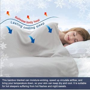 100% Bamboo Blanket for All-Season